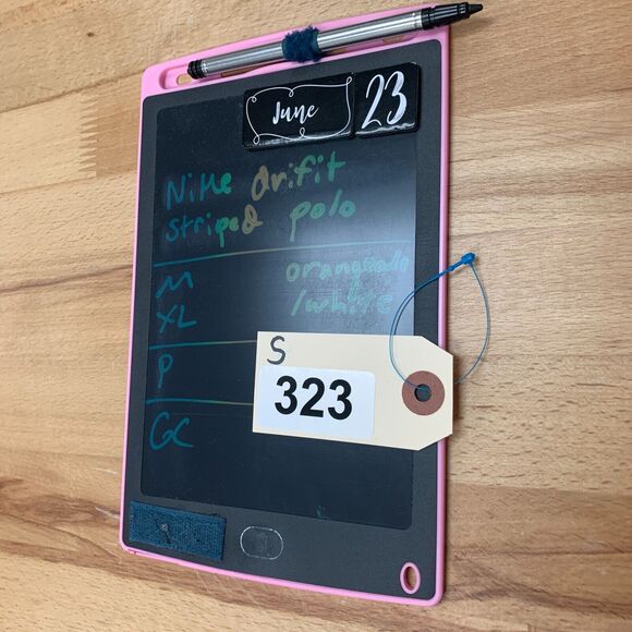 Nike Polo Shirt Men XL Extra Large Orangeade/White Striped Dri Fit Moisture Wick - Picture 11 of 12